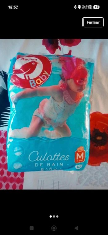 Paquet de couches piscine neuves