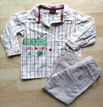 Ensemble garçon Sergent Major 2 ans