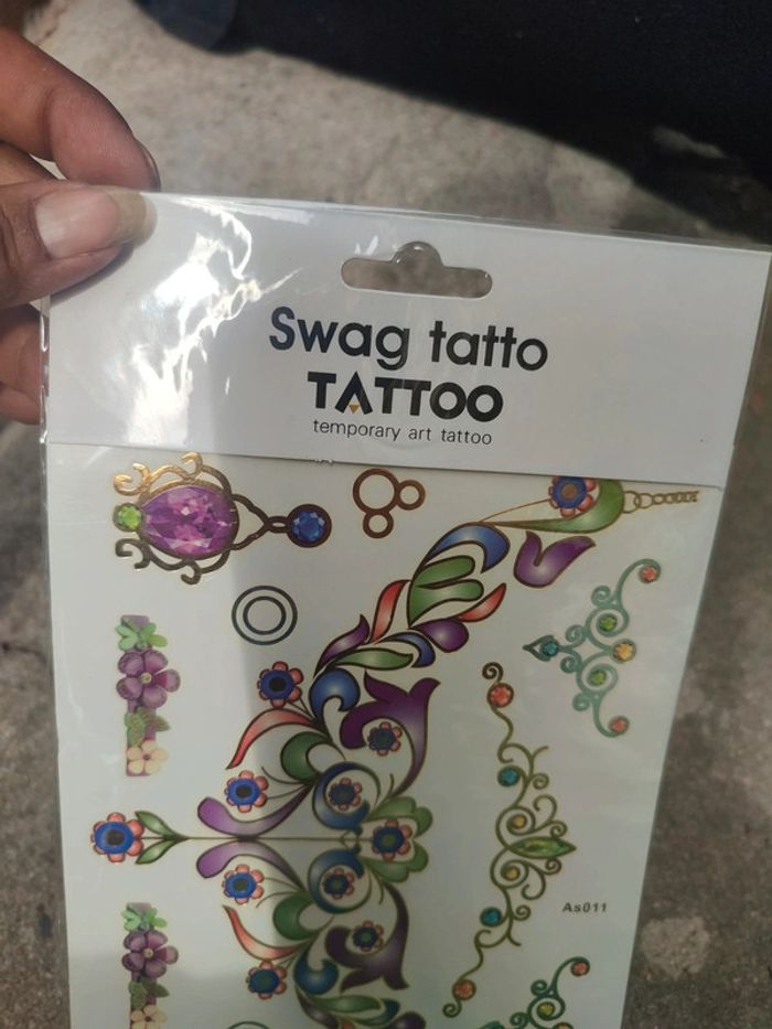 Tatouage plaquette temporaire - photo numéro 6