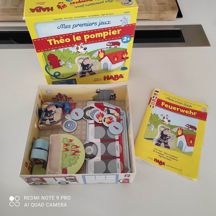 Jeu de société HABA THEO LE POMPIER 2+