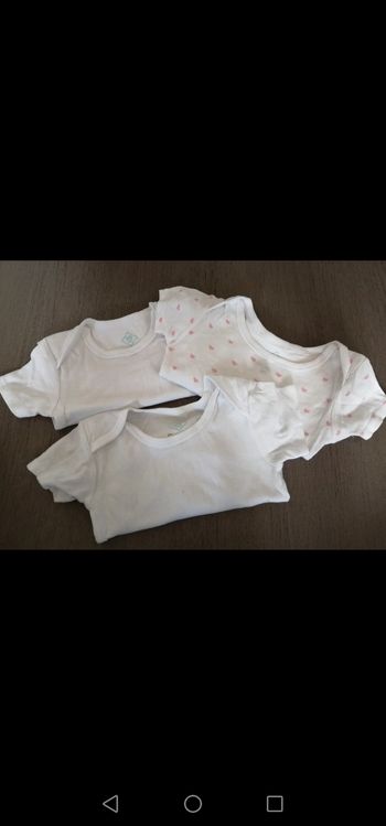 Lot de 3 bodies 3 ans