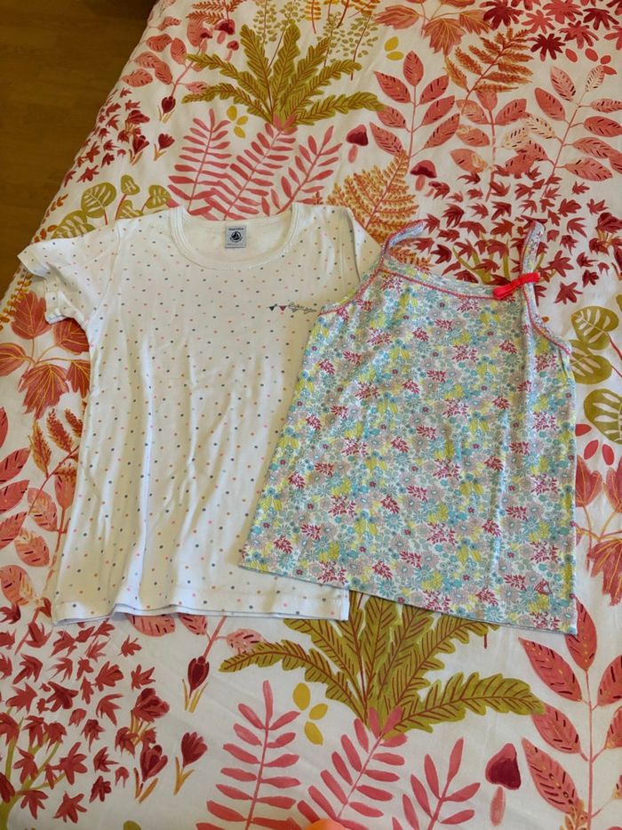 Lot tricot de peau petit bateau