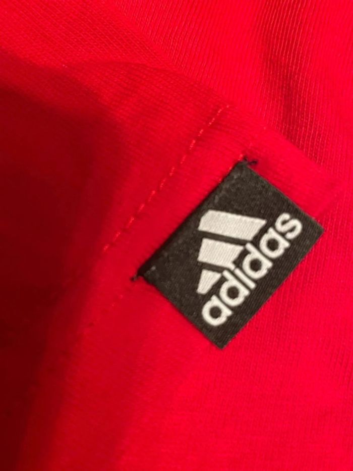 T-shirt rouge Adidas - photo numéro 5