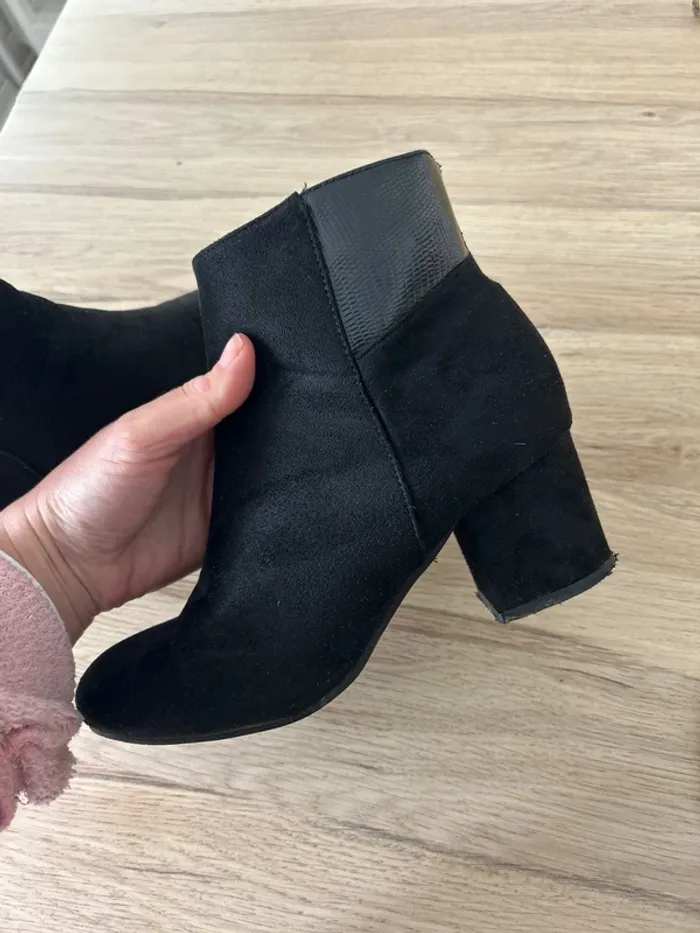 Bottines talons noir - photo numéro 3