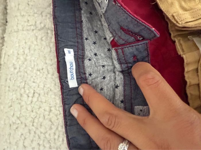 Lot de 6 jean pantalons 6 mois jacadi kiabi - photo numéro 4