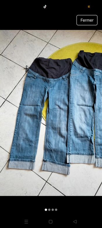 Lot pantalon grossesse