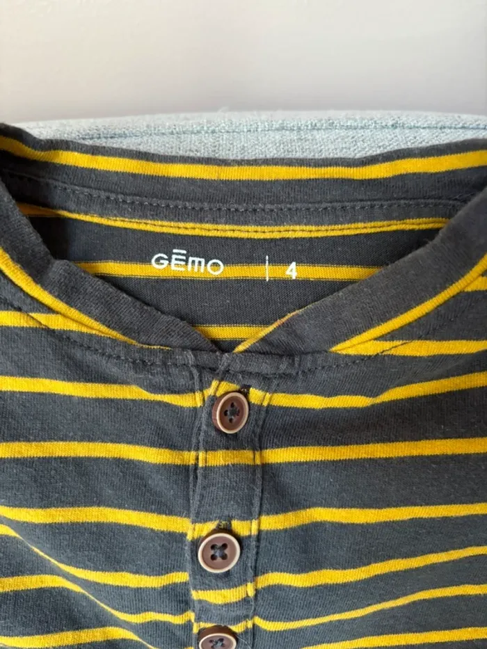 Tee shirt manches longues gémo 4 ans - photo numéro 2
