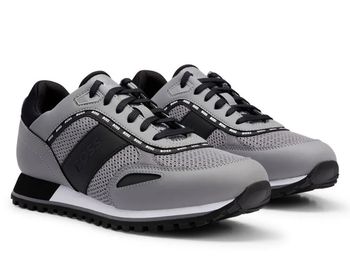 Baskets - Hugo boss - neuves - taille 43 - Gris &  Noir