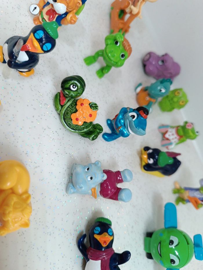 Kinder Ferrero figurine Figure dino lion grenouille requin pingouin tortue hippopotame crocos - photo numéro 5