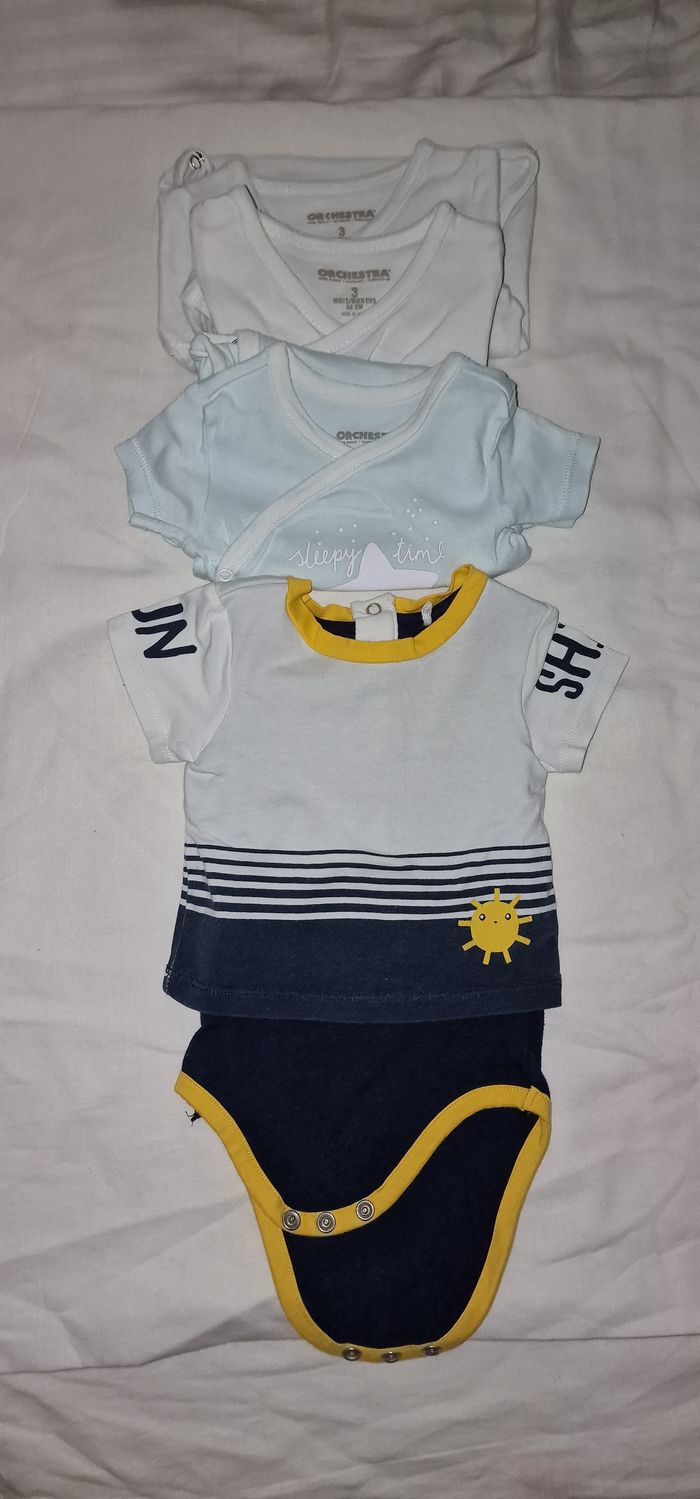 Lot vêtements nouveaux nés - photo numéro 5