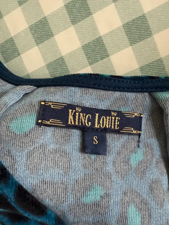 Robe en velours léopard King Louie Taille S - photo numéro 8