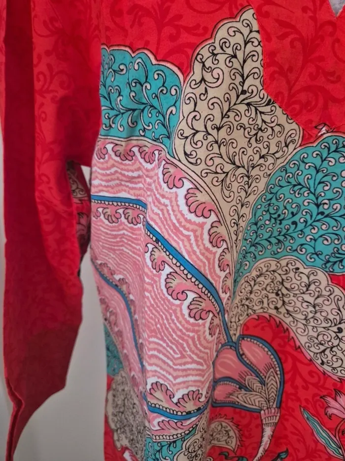 Tunique Nazca Rouge - photo numéro 4