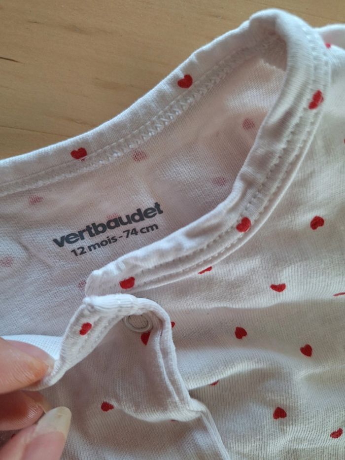Pyjama pour fille taille 12 mois Marque Vertbaudet très bon état - photo numéro 6