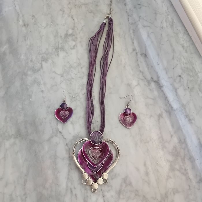 Parure coeur - photo numéro 2