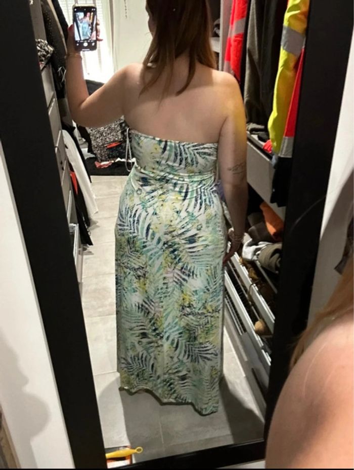 Robe longue d’été Jacqueline Riu T44 - photo numéro 5