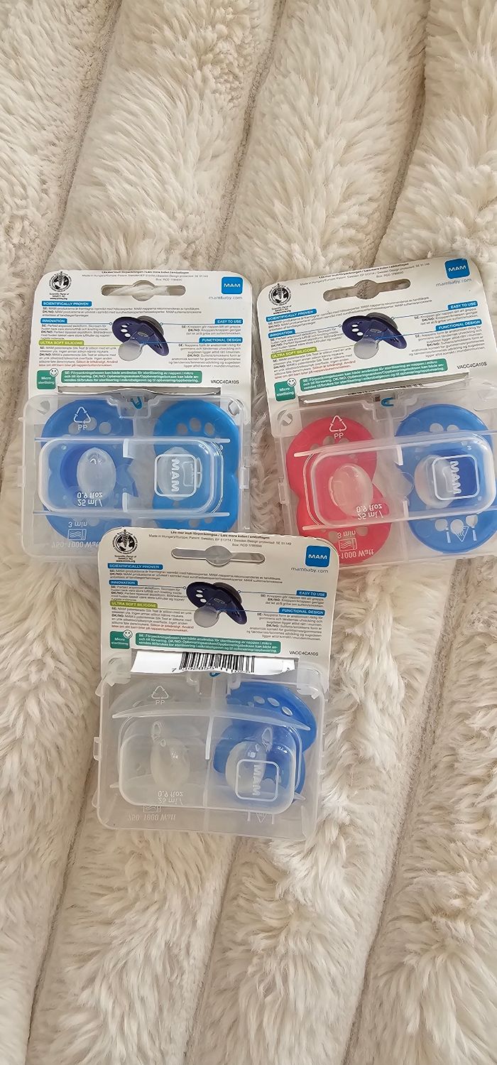 Lot de 6 sucettes Mam Original 6 mois + - photo numéro 5