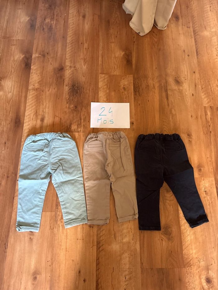 Lot de 3 pantalons Kiabi taille 24 mois - photo numéro 7