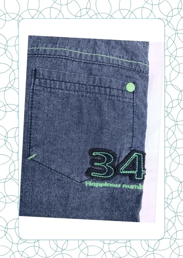 Salopette-short 9 mois Orchestra bébé - photo numéro 4