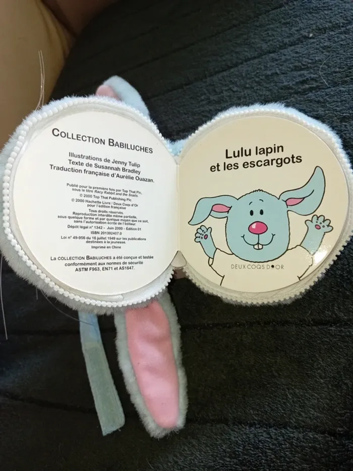 Petits livres peluches - photo numéro 3