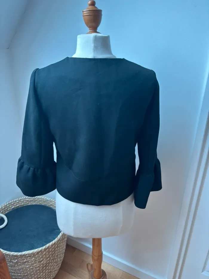 🖤 Veste noire Caroll – manches 3/4 T38 Le blazer parfait ! - photo numéro 6