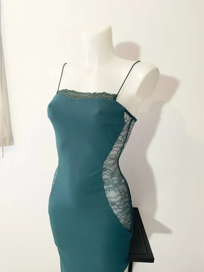 Robe verte Asos - photo numéro 3