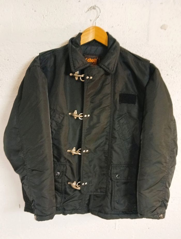 🖤 Blouson noir chaud Scott – Taille 14 ans – Très bon état