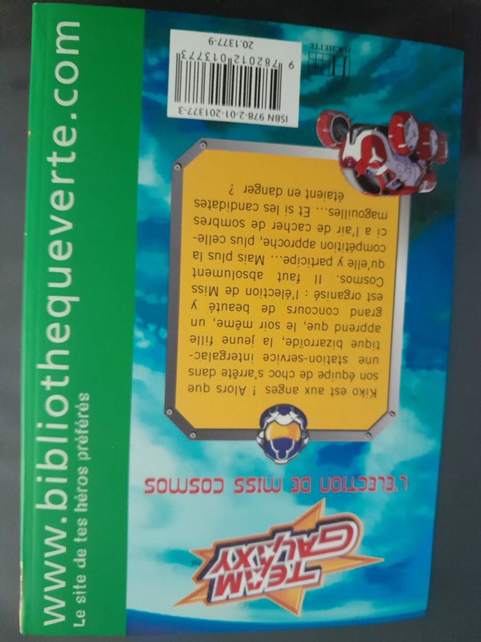 livre bibliothèque verte Team galaxy tome 2 - photo numéro 3