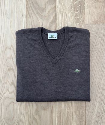 Pull Lacoste Femme pure laine vierge woolmark