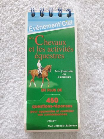 Les chevaux et les activités équestres