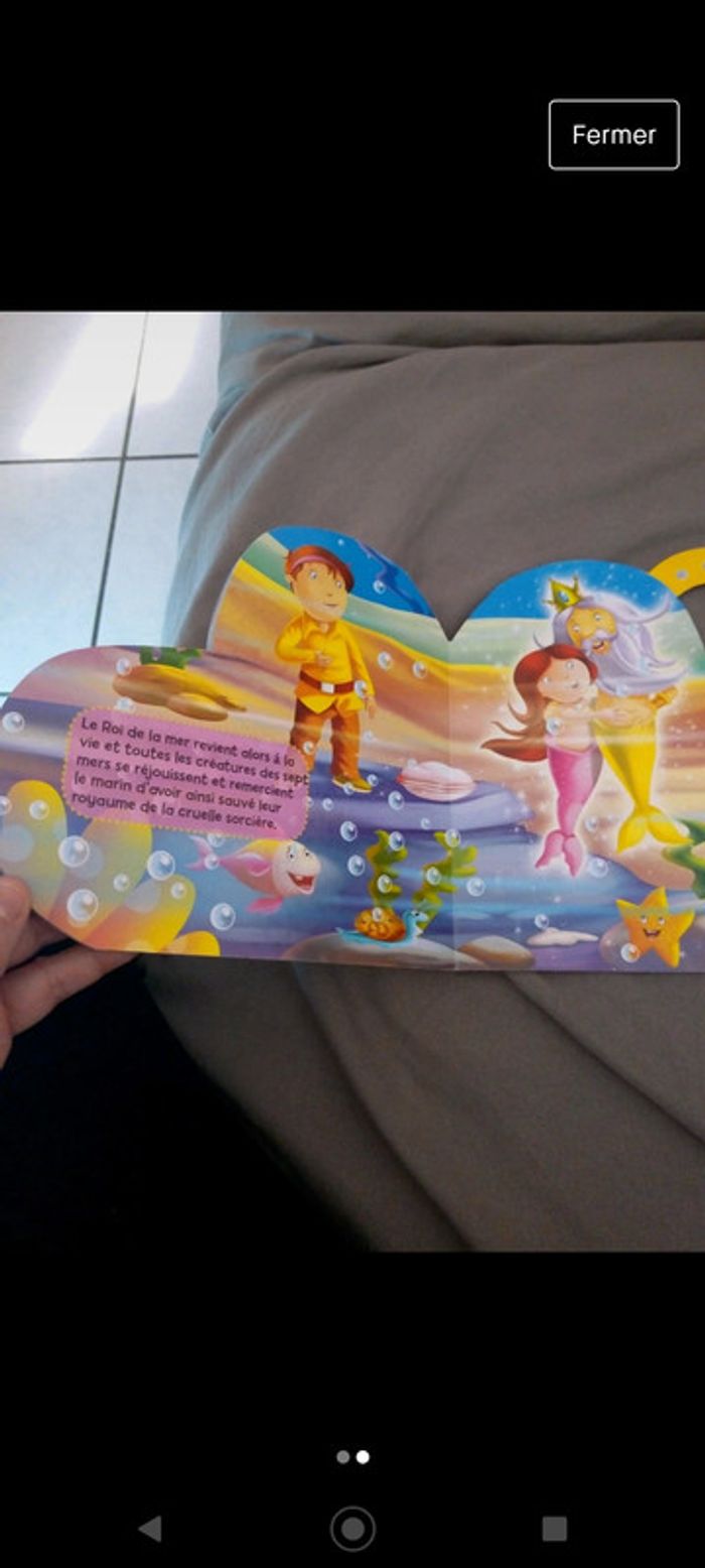 Mon livre cœur La petite sirène enchantée - photo numéro 2