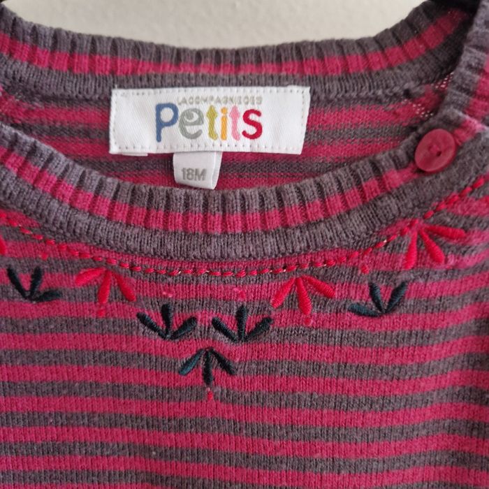 18 mois robe rose et gris - photo numéro 2