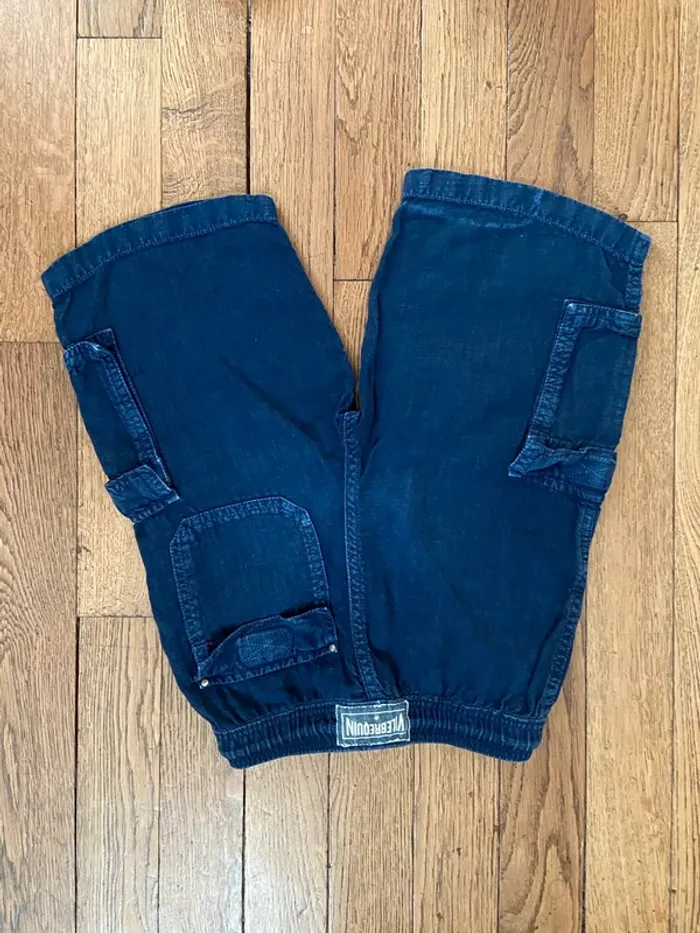 Short en lin marine Vilebrequin - photo numéro 2