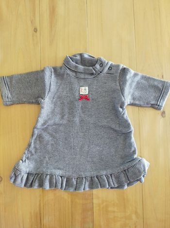 Robe marinière petit bateau 3 mois