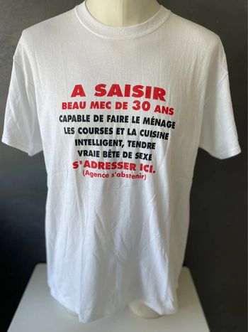 Tee shirt blanc