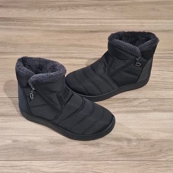 Bottes d'hiver doublé chaude imperméable antidérapante neige