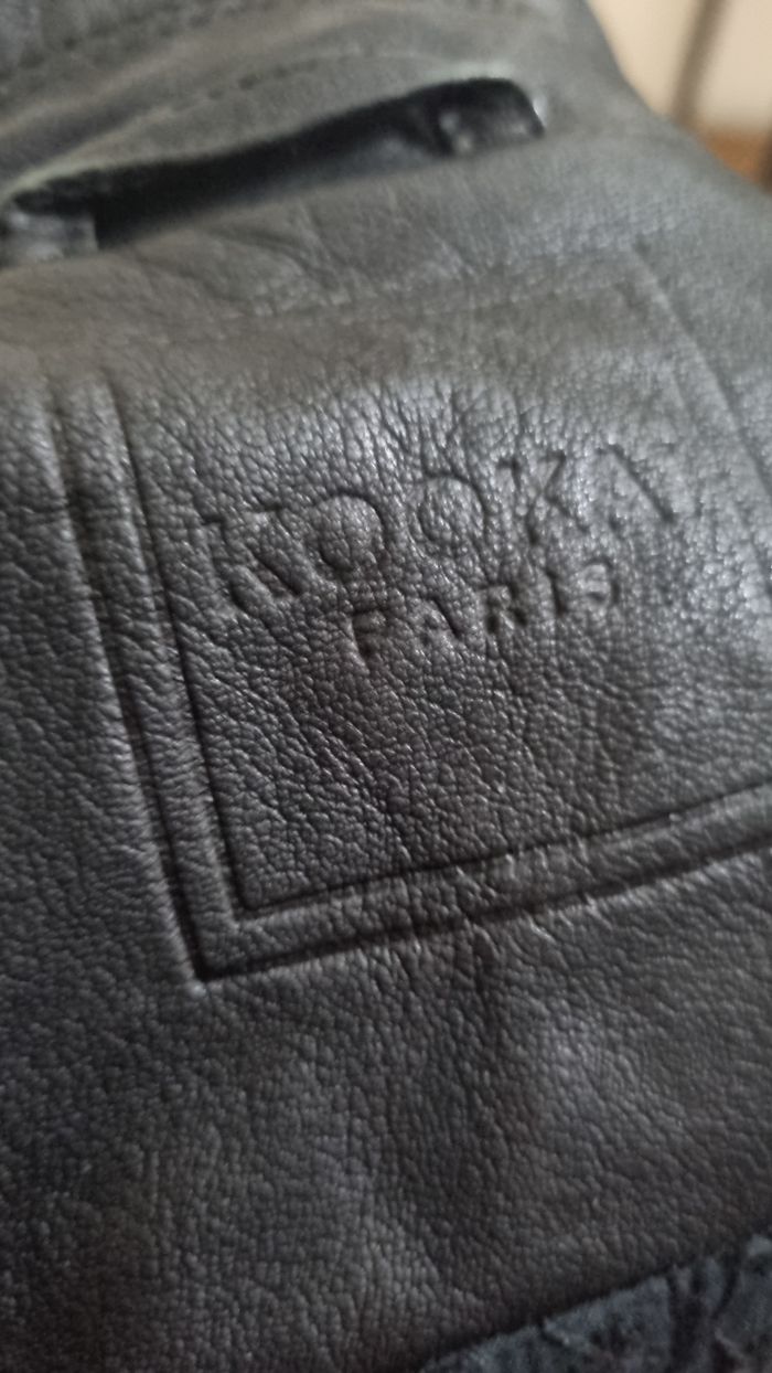 Veste perfecto cuir Kookaï 38 - photo numéro 2