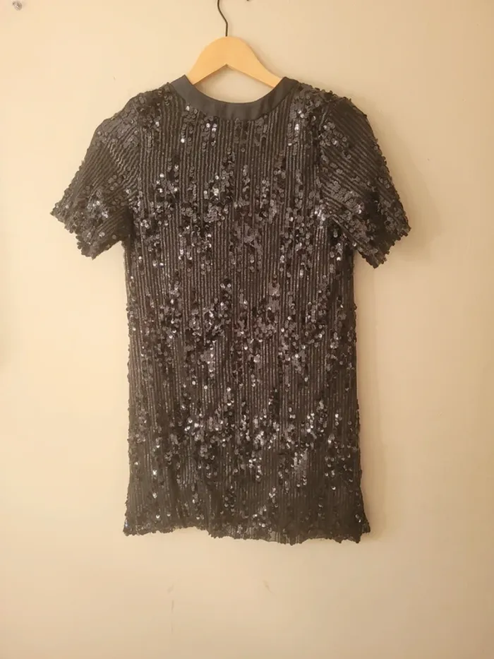 Tunique zara à paillettes taille XS