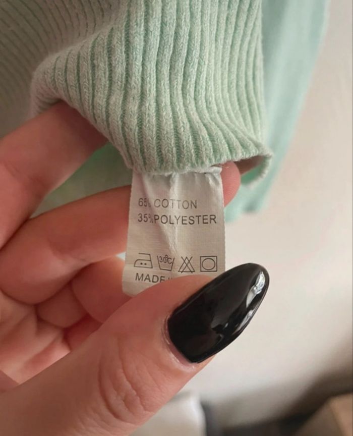 Jolie petit pull vert femme 36S - photo numéro 2