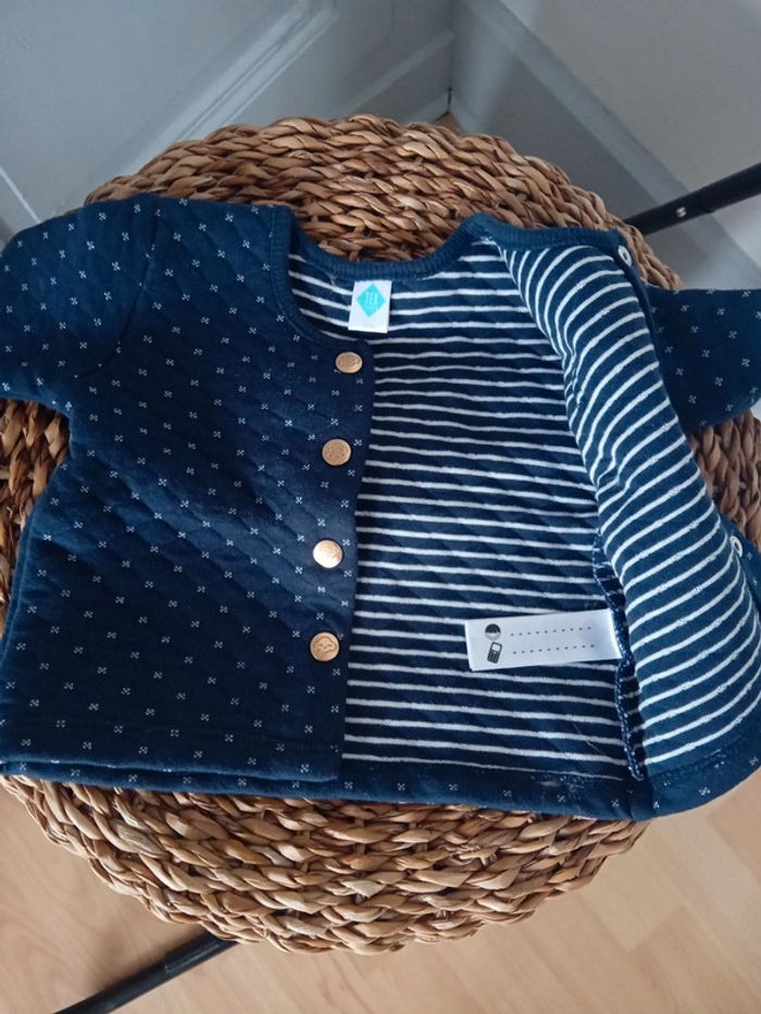 Gilet bleu marine - Tex - 3 mois - photo numéro 5