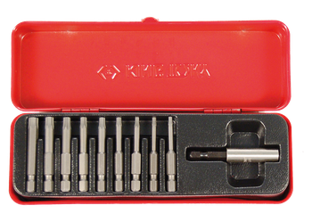 Coffret embouts renforcés 1/4" TORX - 10 pièces - KINGTONY 1010PQ01