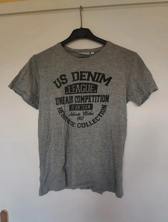 Tshirt gris Luciano S - photo numéro 2