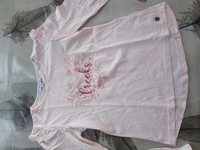 T-shirt fille Creeks 10 ans - photo numéro 2