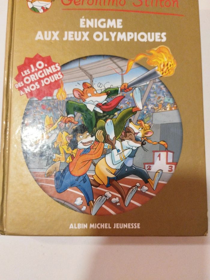 Geronimo Stilton - énigme aux jeux olympiques
