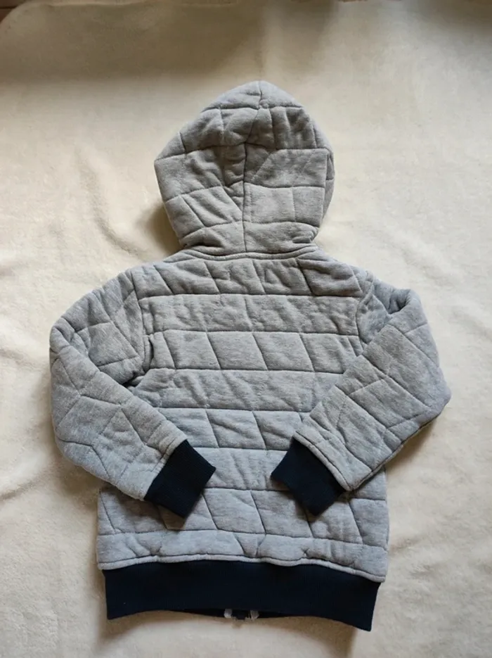 Sweat capuche 4-5ans chaud hiver creeks - photo numéro 2