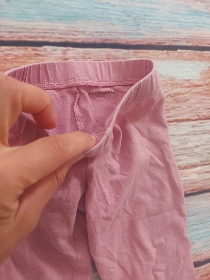 Lot de 2 leggings tao vertbaudet fille 23 mois - photo numéro 3