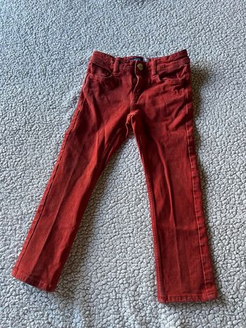 Jean Okaidi Slim rouge 3 ans