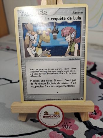 Carte Pokémon La requête de Lula 86/115 EX Forces Cachées Fr Dresseur