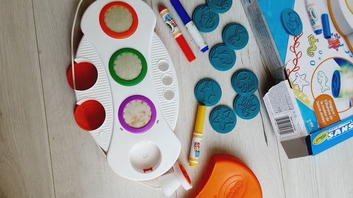 Jeu jouet apprentissage Tampons magiques lumineux Crayola - photo numéro 2