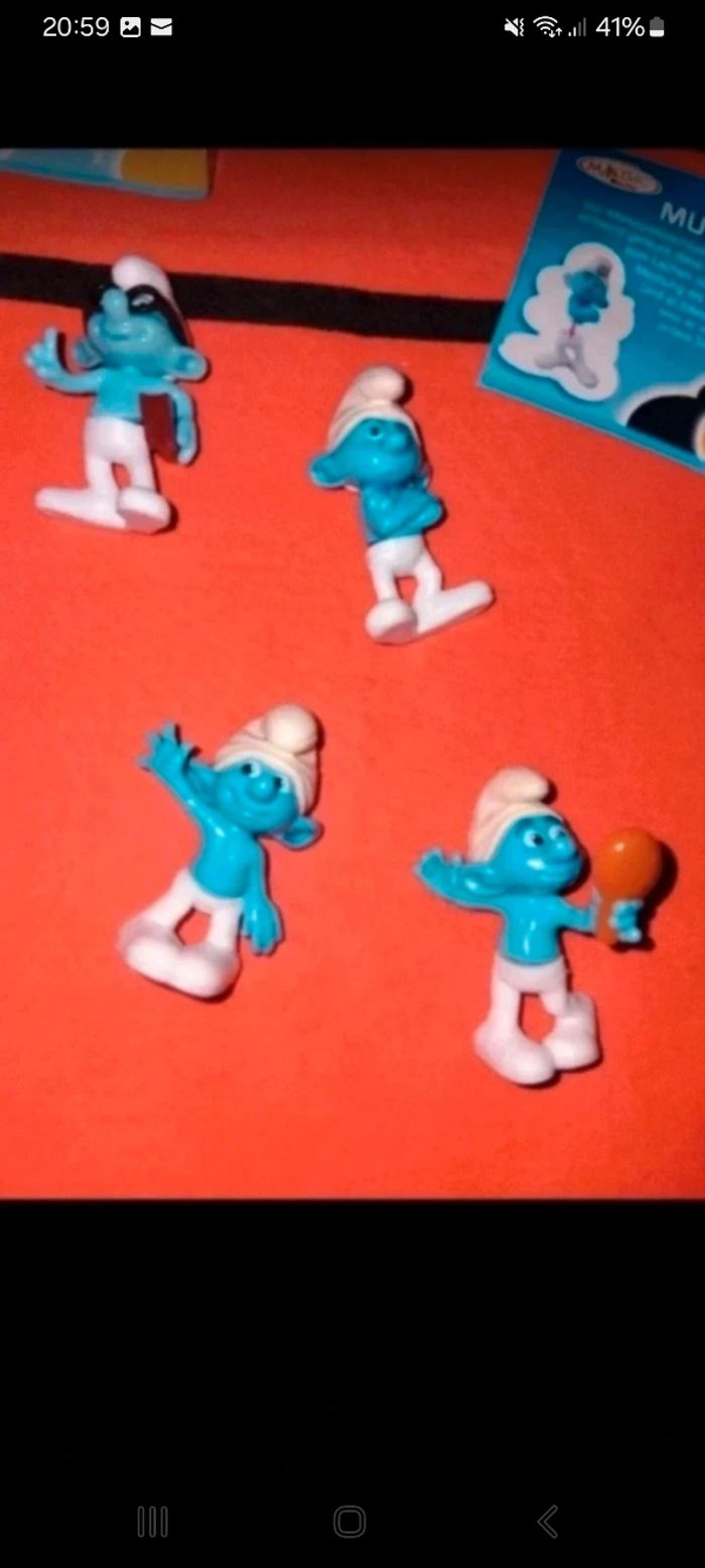 Figurines Kinder surprise Schtroumpfs Peyo+BPZ - photo numéro 2