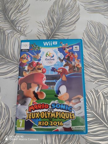 Mario et sonic wii u 